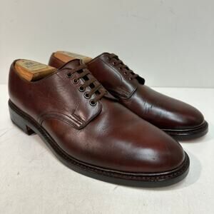 FULLY RESOLED Crockett & Jones Stirling Plain Toe Derby US 9.5 Wide (E)